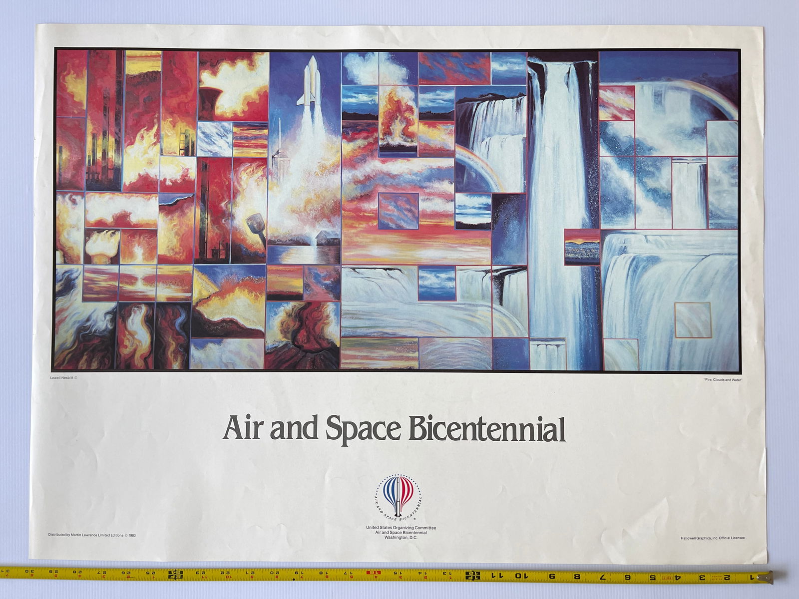 AIR AND SPACE BICENTENNIAL POSTER 1983 (1 of 1)