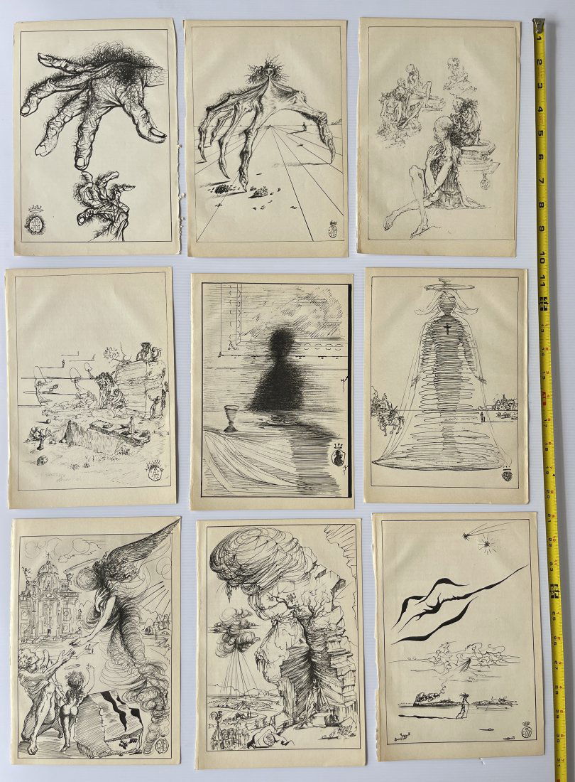PORTFOLIO OF DALI BOOKPLATES #1 (1 of 2)
