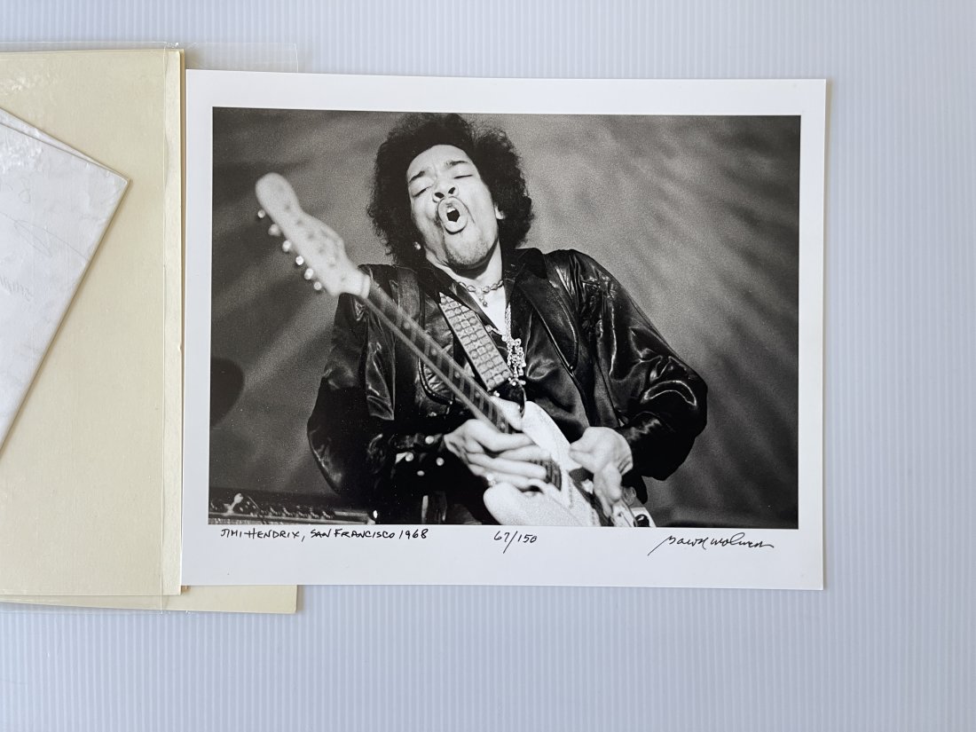 JIMI HENDRIX SIGNED LIMITED EDITION PHOTOGRAPH (1 of 3)