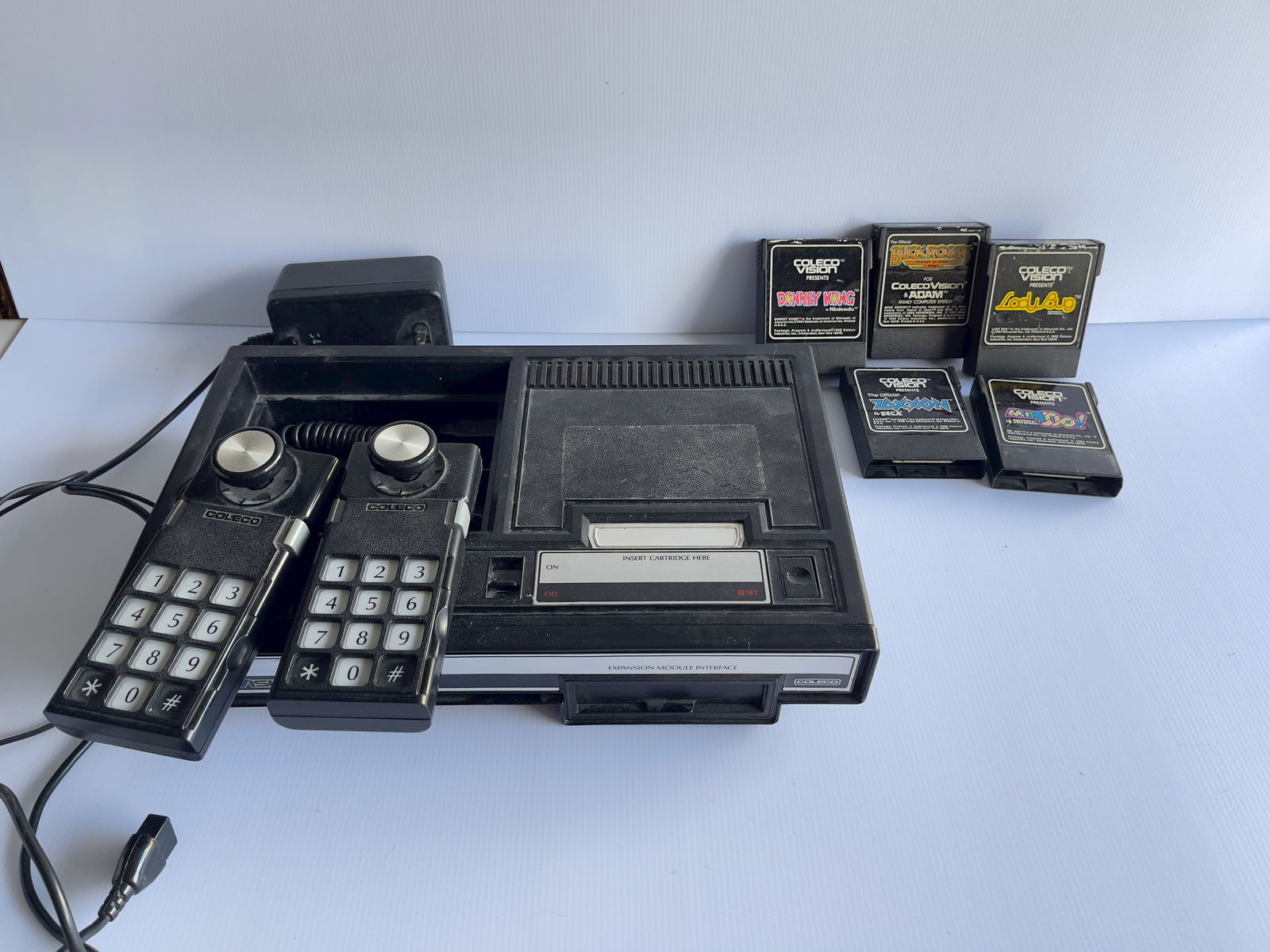 COLECOVISION - WORKING - WITH CONTROLLERS & GAMES (1 of 4)