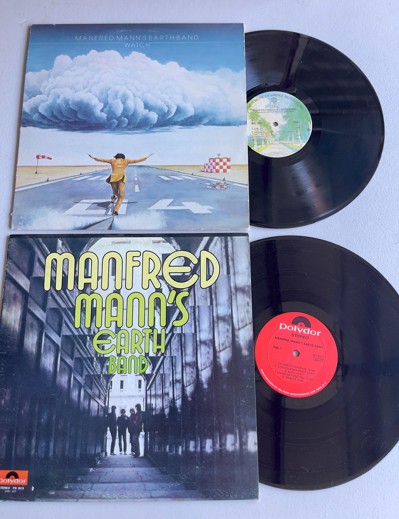 Manfred Manns Earth Band SET: Manfred Manns Earth Band – Watch - AND - Manfred Manns Earth Band – Manfred Manns Earth Band