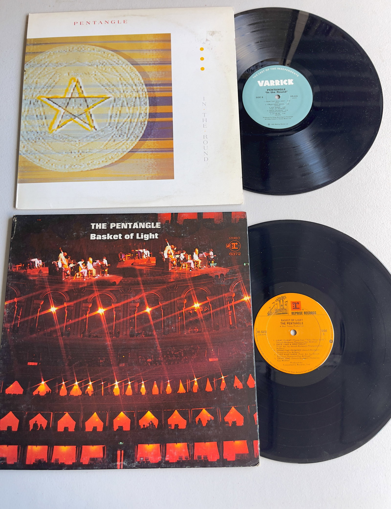 Pentangle – In The Round AND Basket Of Light: Pentangle – In The Round AND Basket Of Light