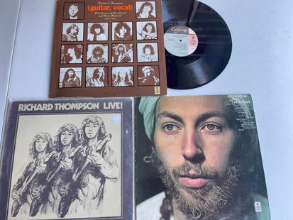 RICHARD THOMPSON SET OF 3 ALBUMS: RICHARD THOMPSON SET OF 3 ALBUMS