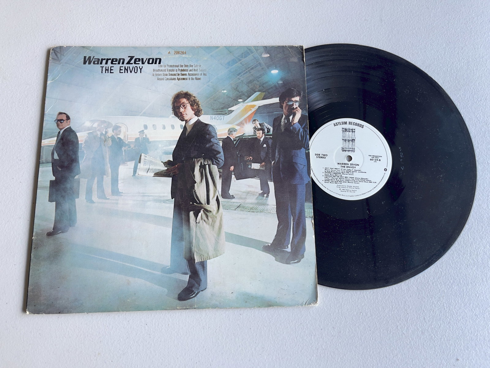 Warren Zevon – The Envoy - RARE PROMO: Warren Zevon – The Envoy - Asylum Records – 9 60159-1 - PROMO