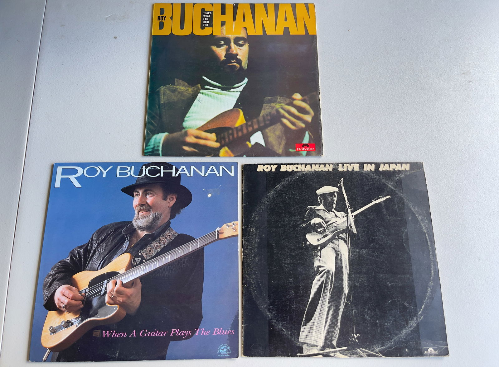 ROY BUCHANAN SET OF THREE ALBUMS #1 (1 of 1)