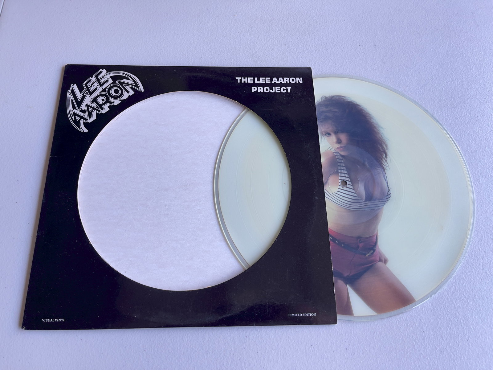 Lee Aaron – The Lee Aaron Project Picture Disc $$: Lee Aaron – The Lee Aaron Project ($32 - $96). Label: Visual Vinyl – VV1001 Format: Vinyl, 12", Single Sided, Limited Edition, Picture Disc
