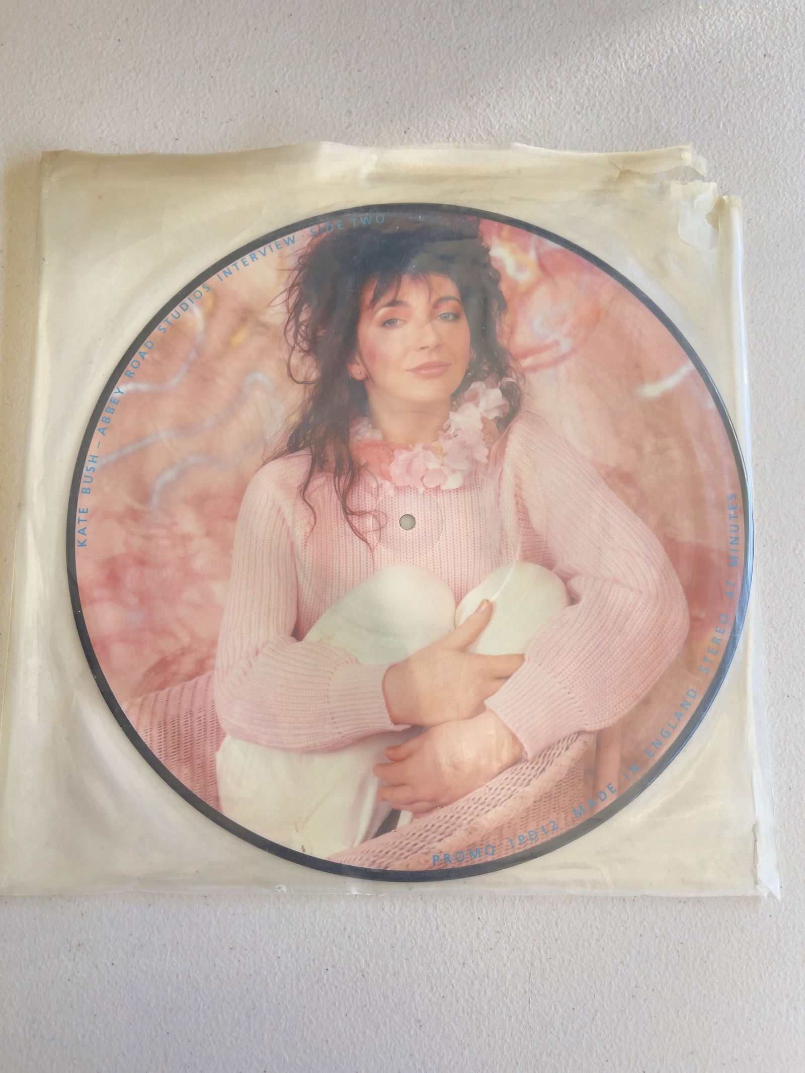 RARE KATE BUSH BOOTLEG PICTURE DISC (1 of 1)