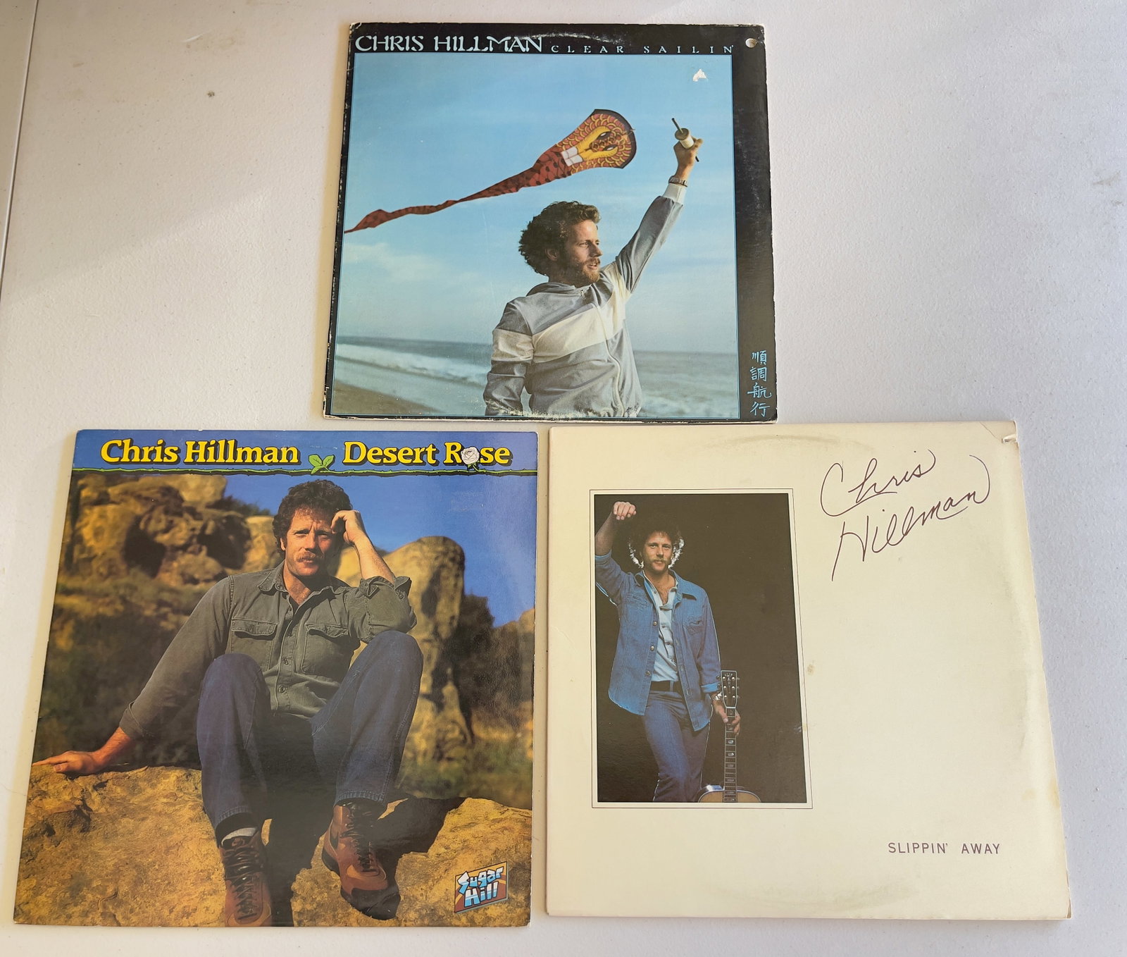 CHRIS HILLMAN SET OF 3 ALBUMS: CHRIS HILLMAN SET OF 3 ALBUMS