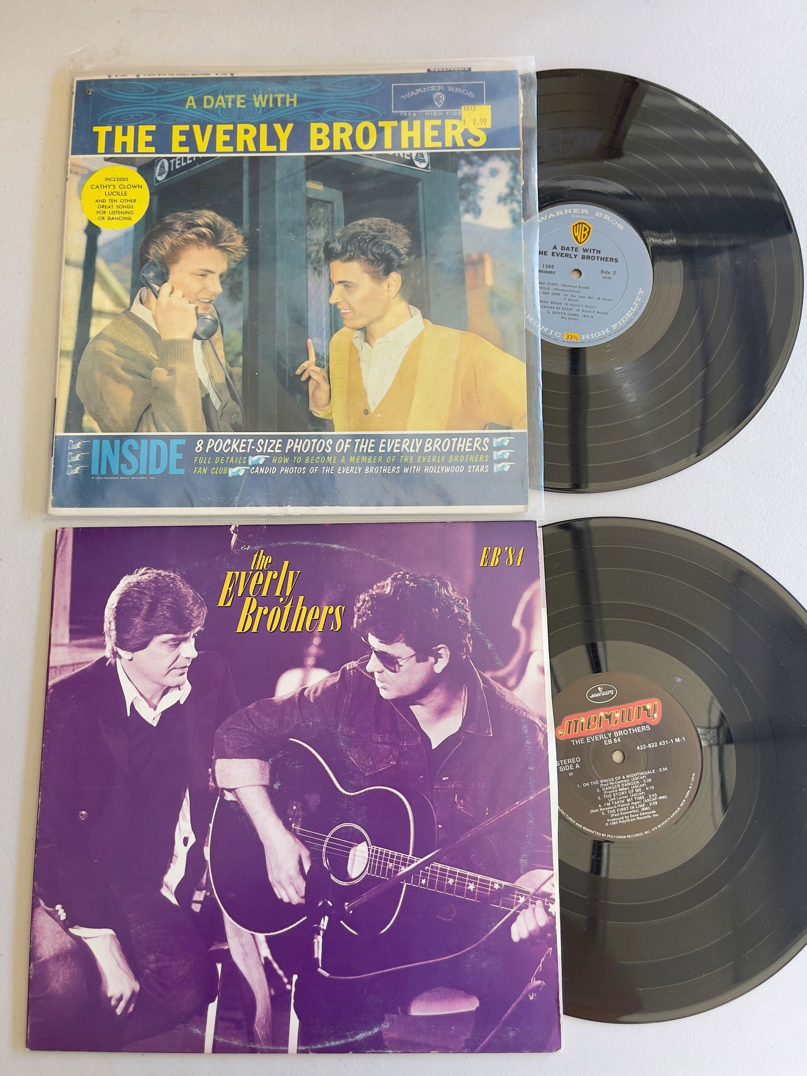 EVERLY BROTHERS SET OF TWO ALBUMS (1 of 1)