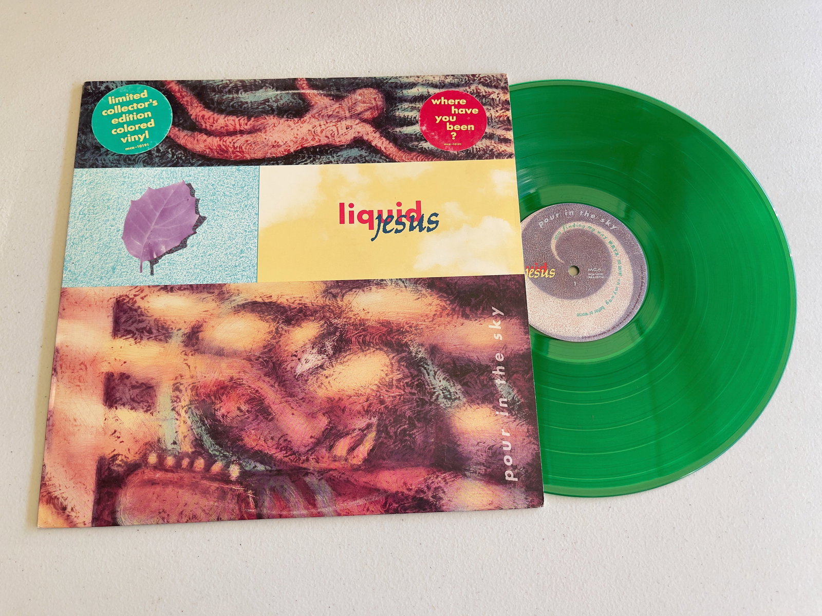 Liquid Jesus – Pour In The Sky: Liquid Jesus – Pour In The Sky. This experimental Los Angeles-based quintet was formed in 1990 by bass player Johnny Lonely and guitarist Scott Tracey. Adding Todd Rigione (guitar), Buck Murphy (voc