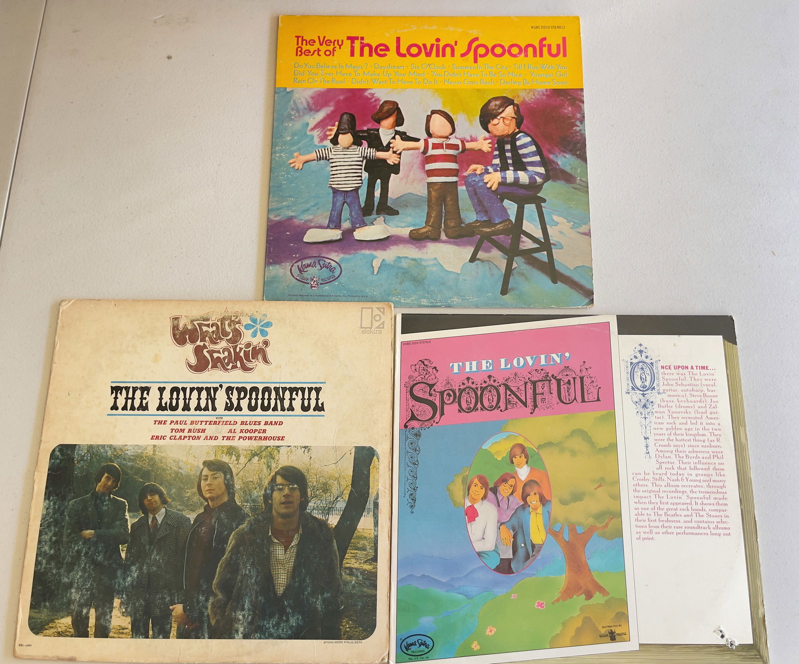 THE LOVIN’ SPOONFUL SET OF 3 ALBUMS #2 (1 of 1)