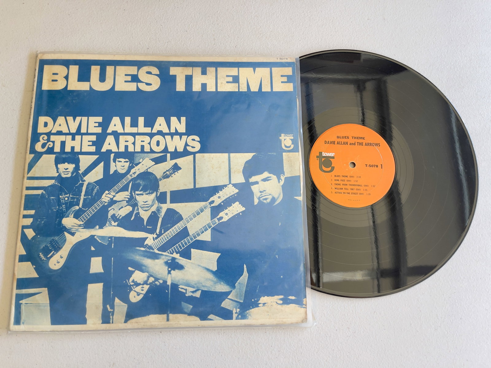 Davie Allan & The Arrows – Blues Theme: Davie Allan & The Arrows – Blues Theme. ($16 - 73). Davie Allan is an American guitarist best known for his work on soundtracks to various teen and biker movies in the 1960s. Allans backing band is 