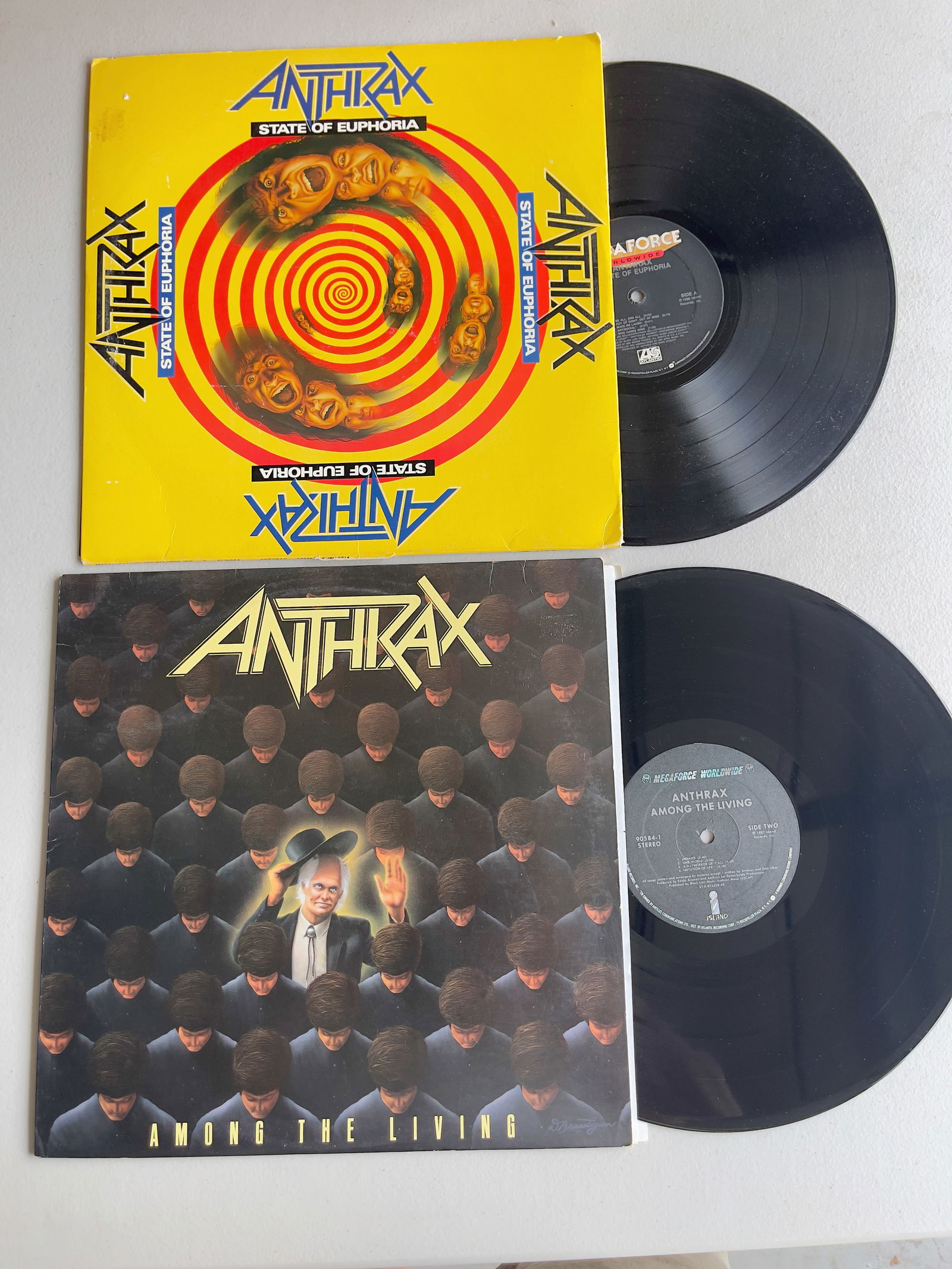 Anthrax set of 2 albums - set #2 (1 of 1)