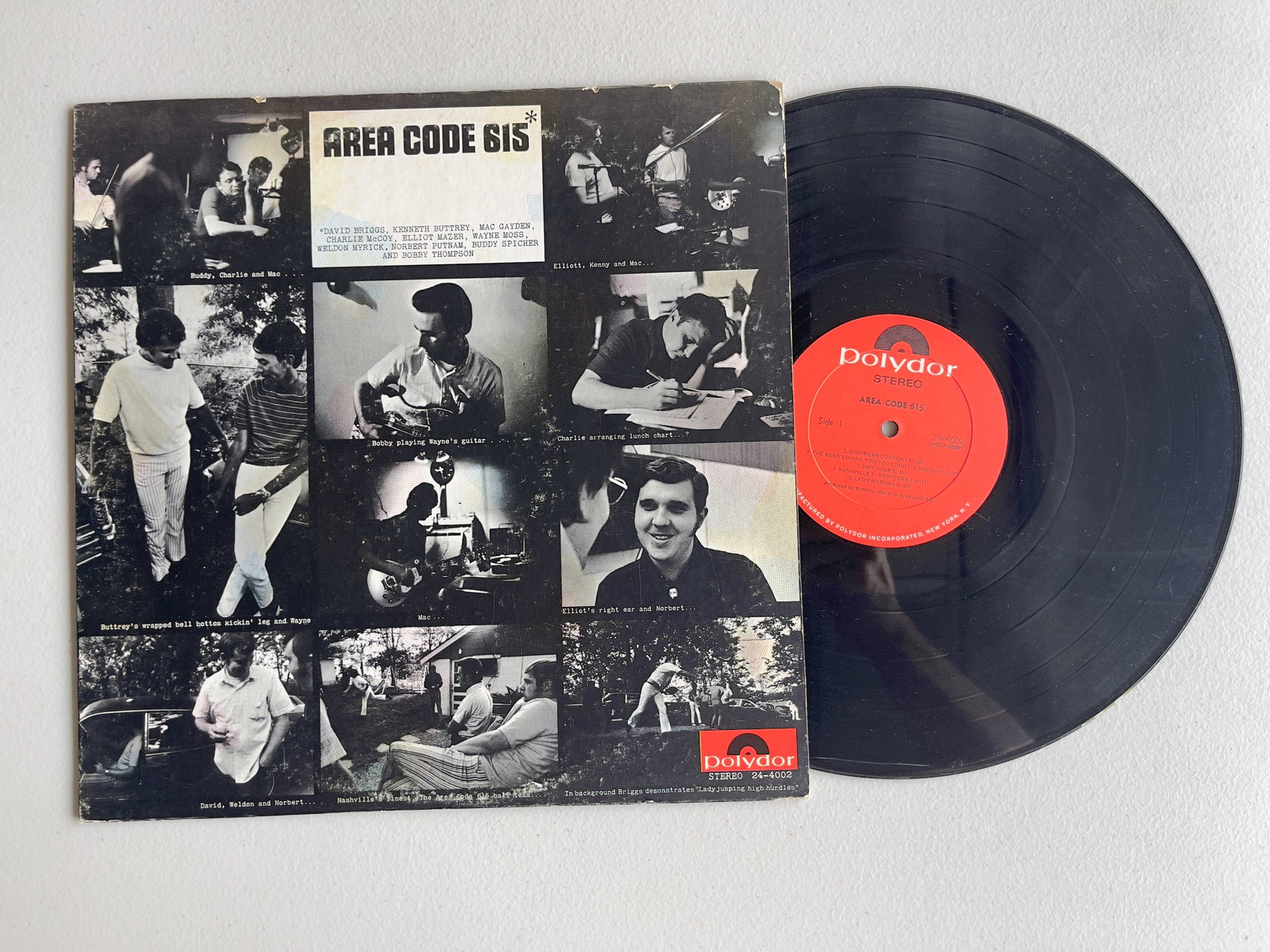 Area Code 615 – Area Code 615: Area Code 615 – Area Code 615. Area Code 615 was a US-Country-Band out of Nashville, Tennessee. Active during the late 60s and early 70s. The band took its eye-catching name from a telephone area co