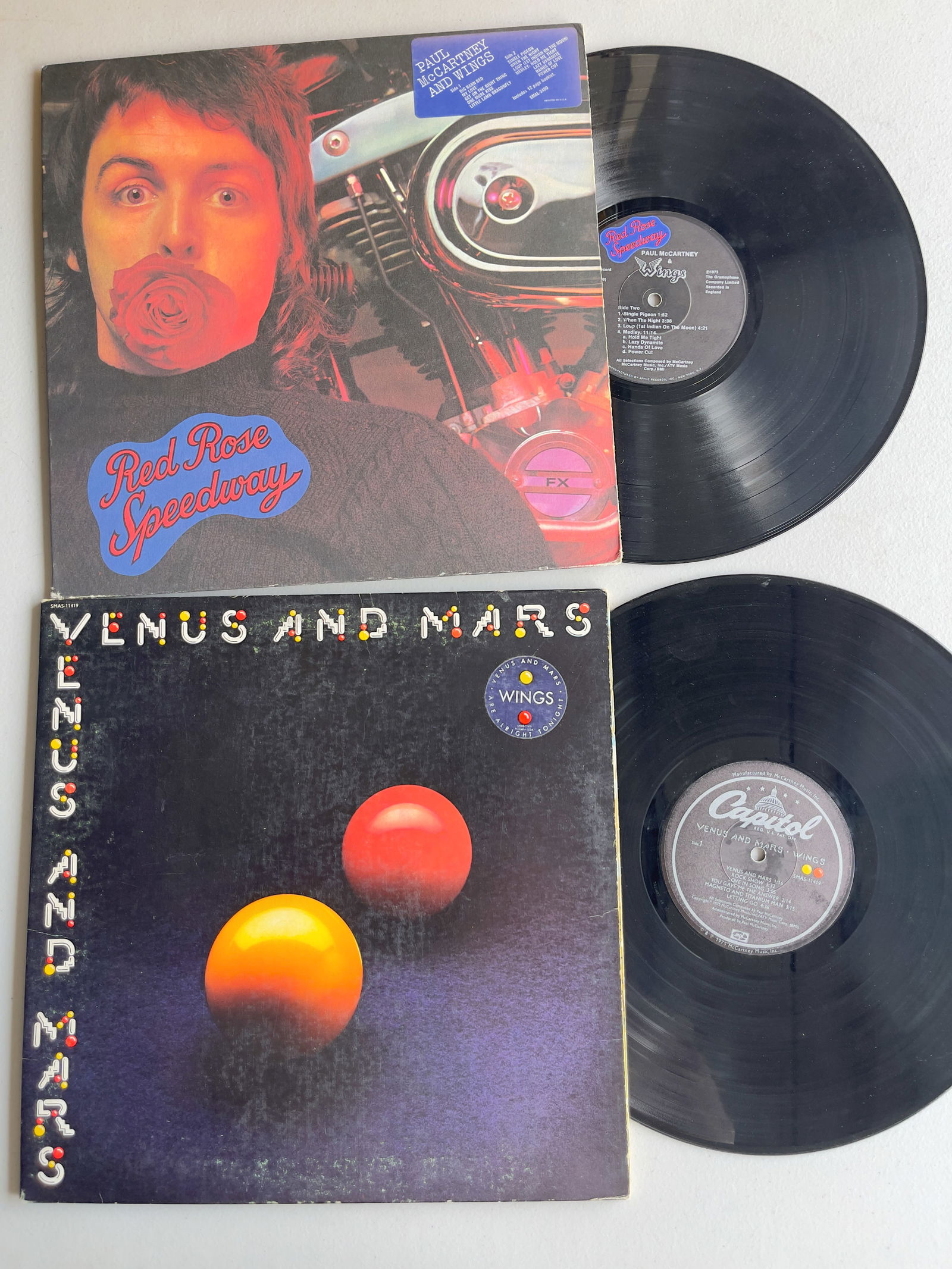 PAUL MCCARTNEY / WINGS SET OF 2 ALBUMS - SET #1 (1 of 1)