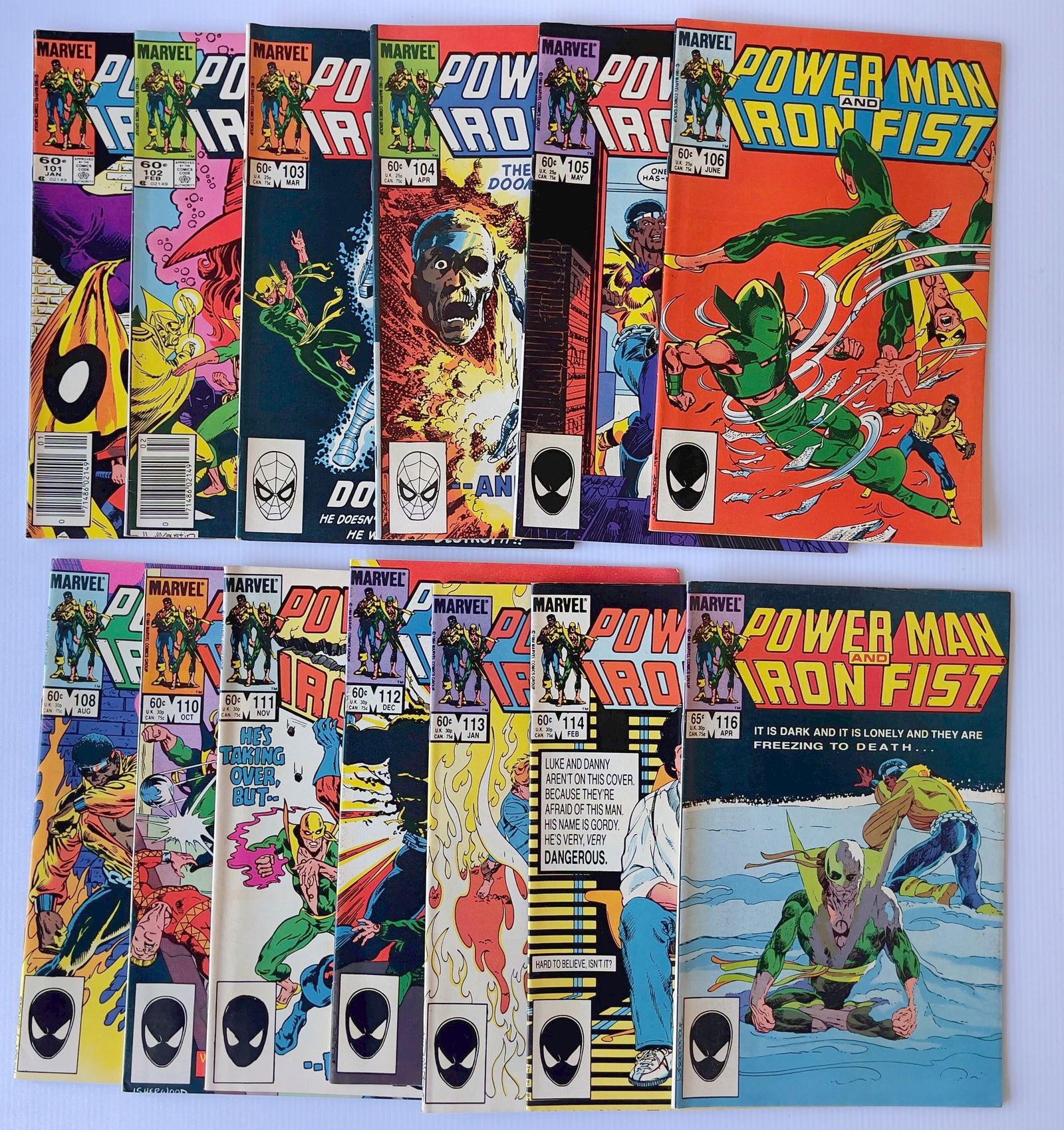 POWER MAN AND IRON FIST COMIC SET #2 (1 of 1)