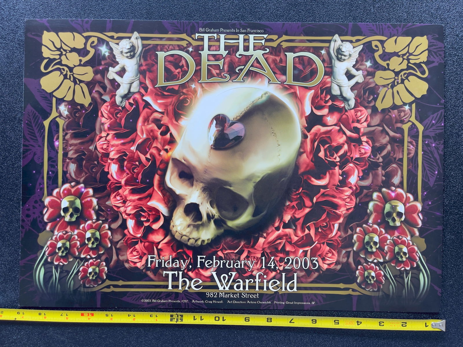 GRATEFUL DEAD - WARFIELD - 2003 - BG297 - HOWELL (1 of 1)