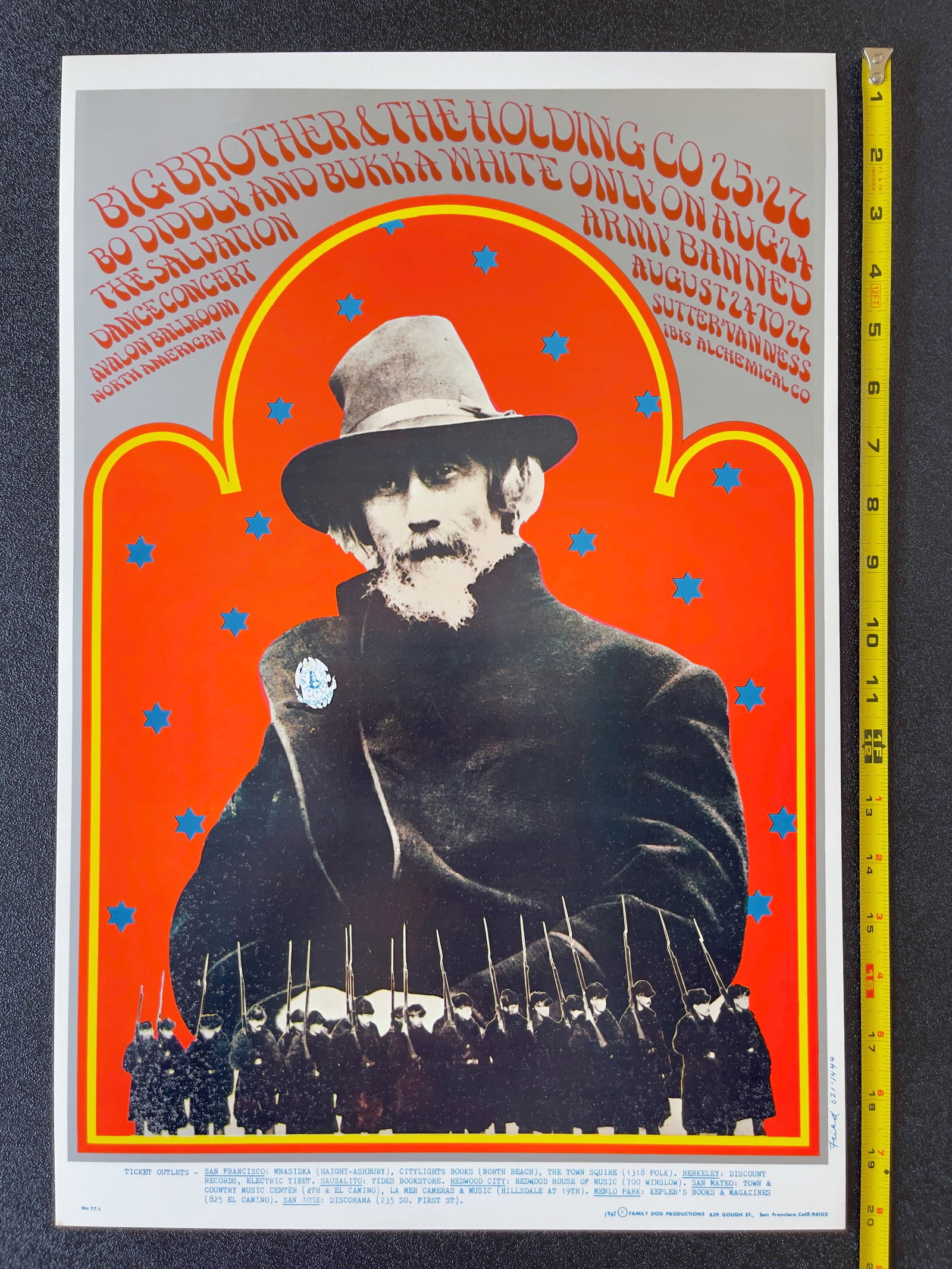 FD77 - Big Brother and the Holding Company  - 1967 - 1ST - Bob Fried (1 of 1)