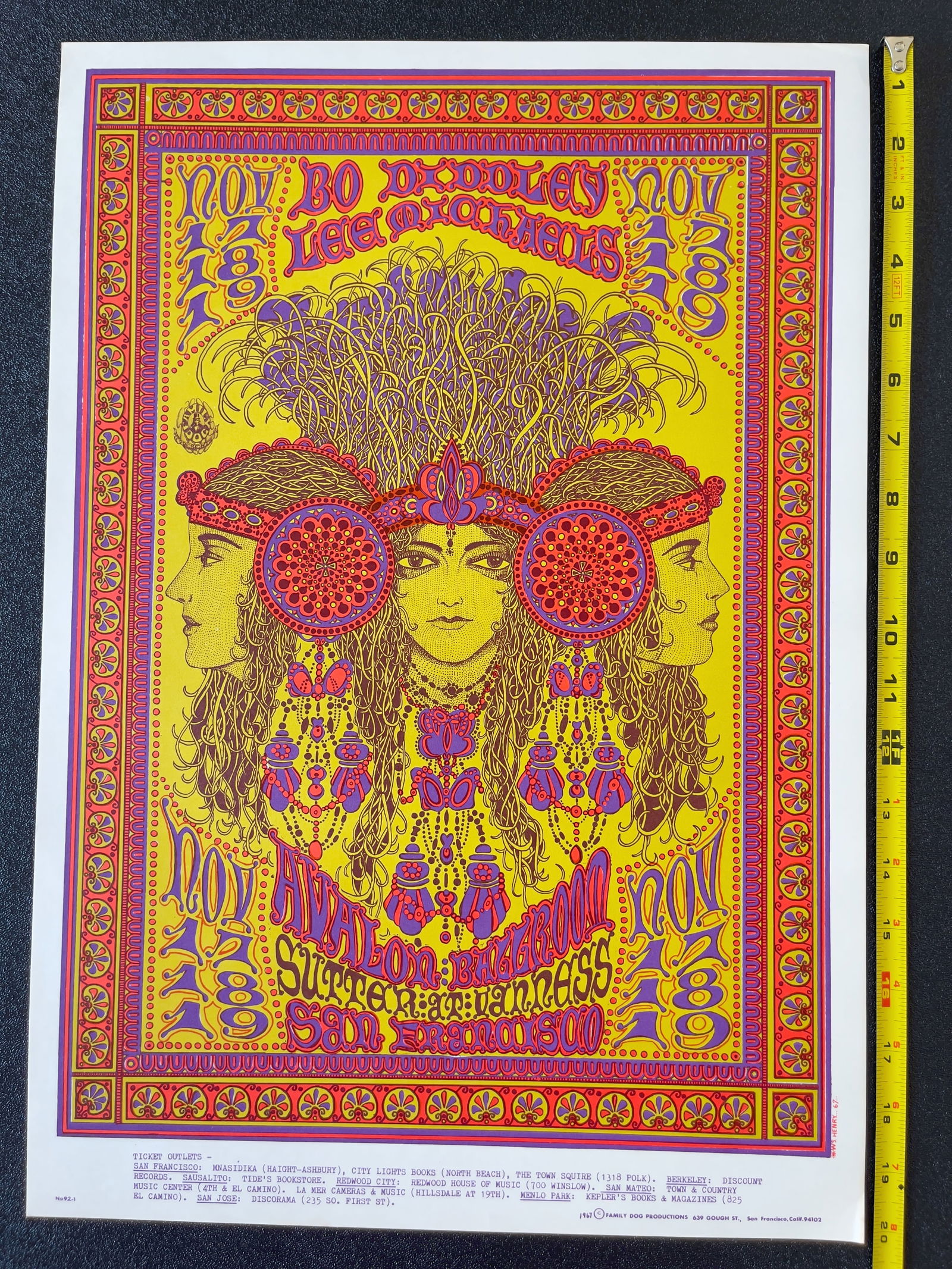 FD92 - Bo Diddley - 2nd - 1967 (1 of 1)