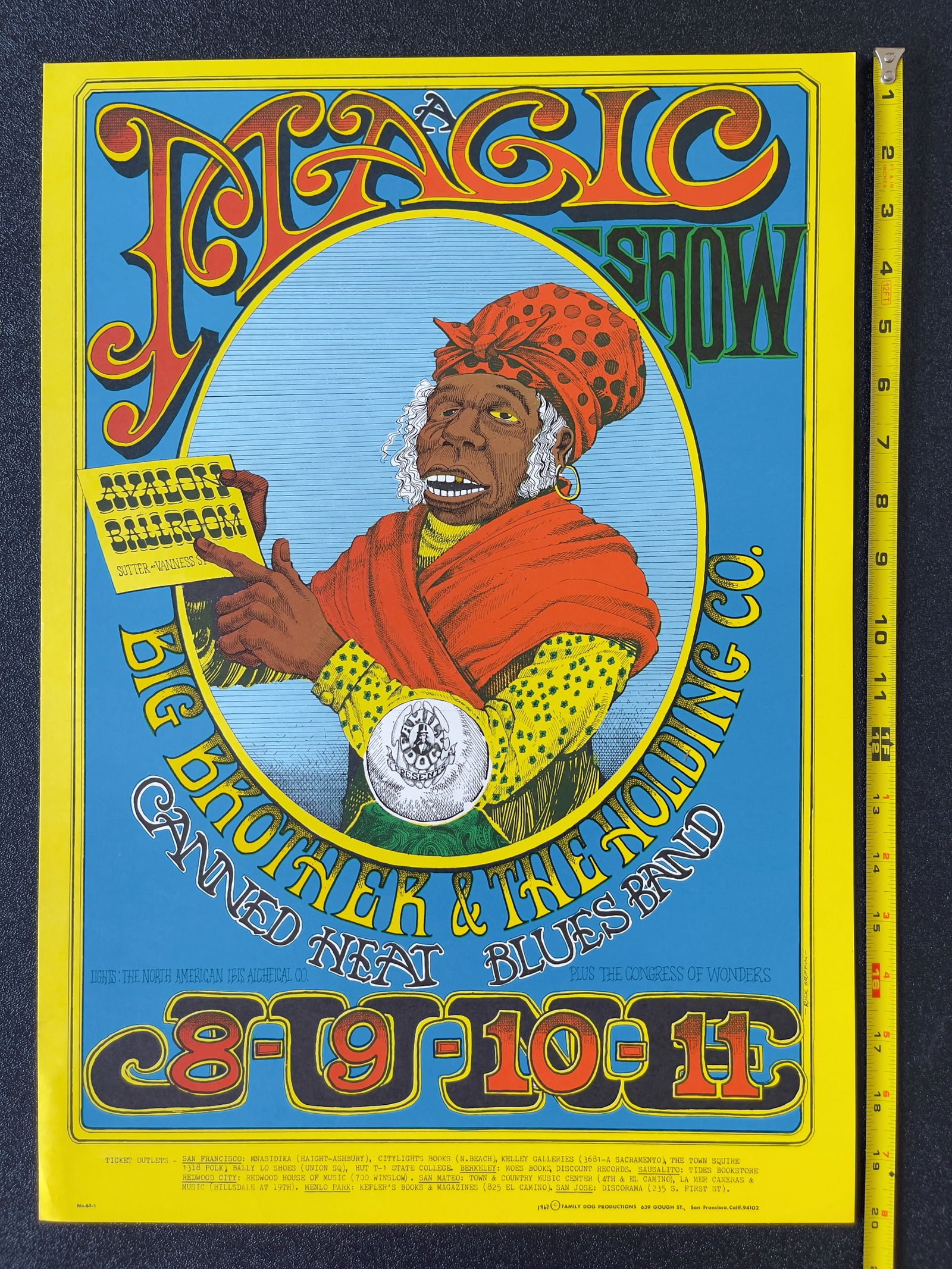 FD65 - Big Brother / MAGIC SHOW - 2ND - 1967 (1 of 1)