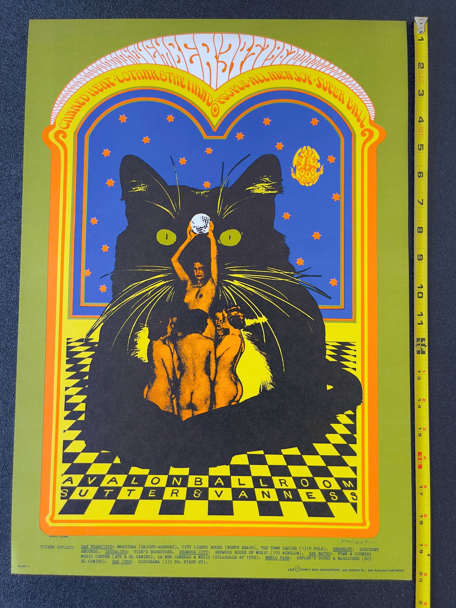 FD90 - Canned Heat - 1ST - 1967 Bob Fried (1 of 1)