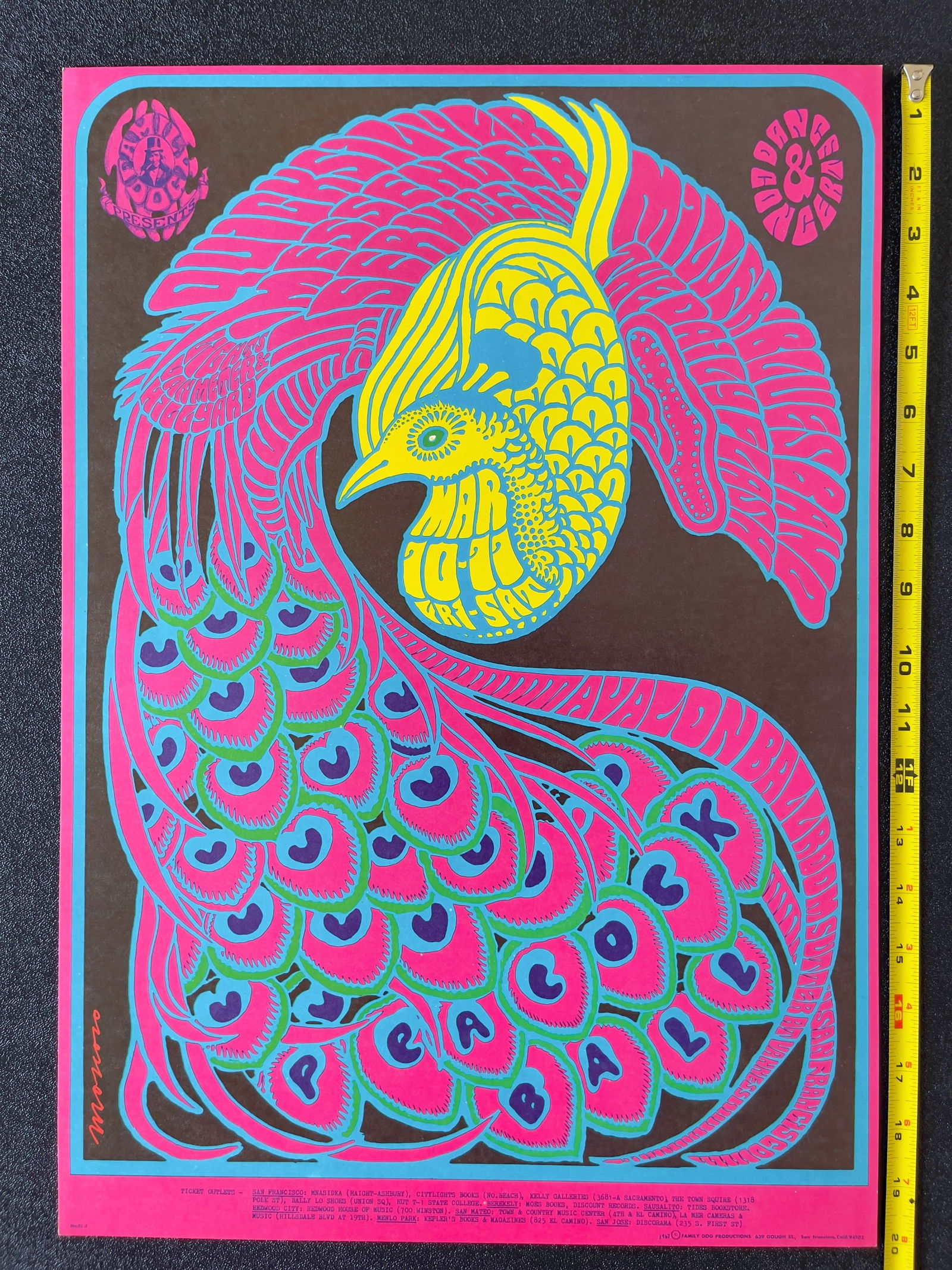 FD51 - Quicksilver Messenger Service - 2ND(B) - 1967 - Victor Moscoso (1 of 1)