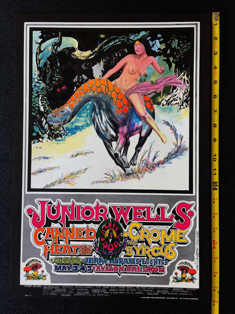 FD117 - Junior Wells - 1ST - 1968 - Carl Lundgren (1 of 2)