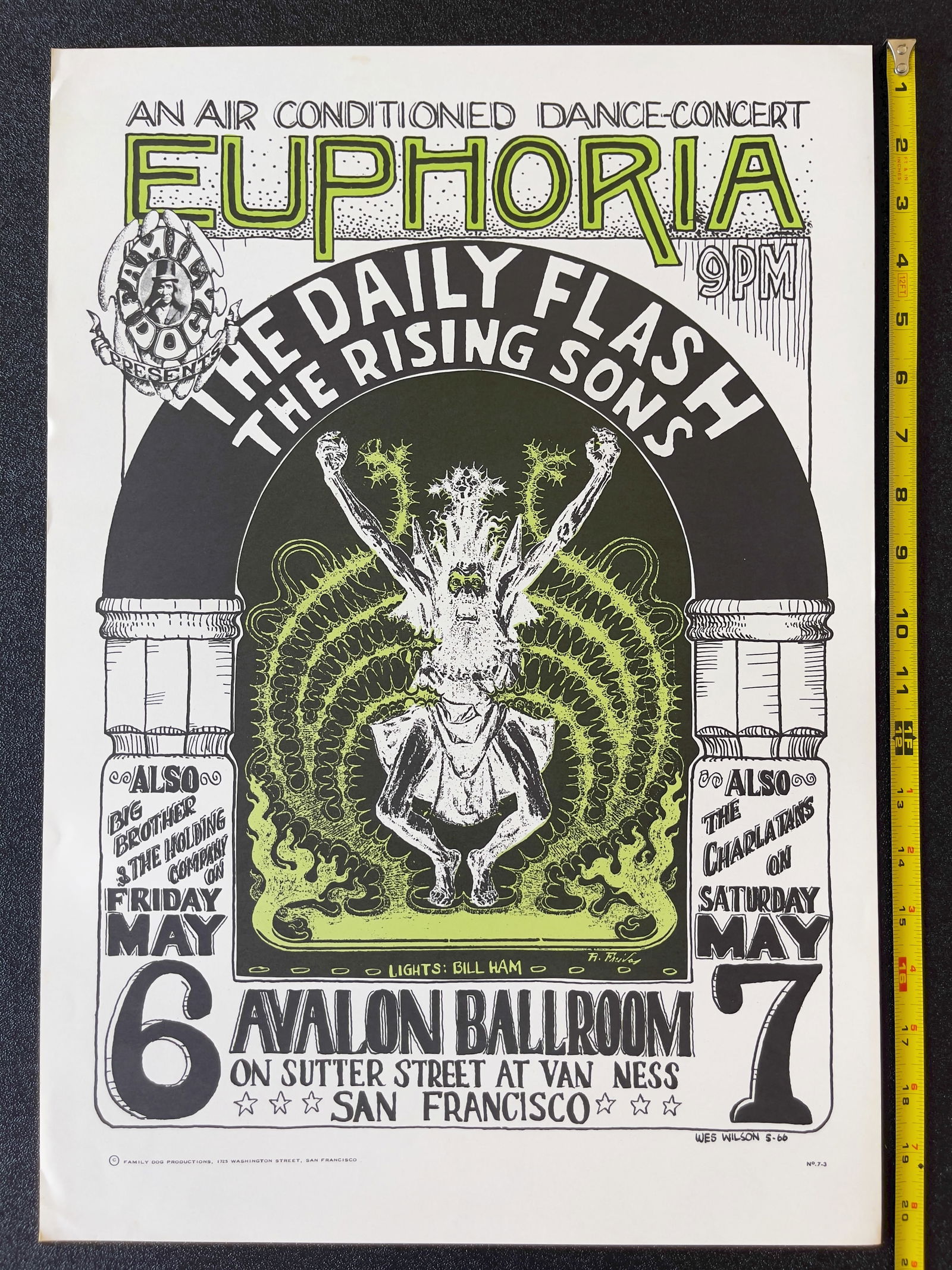 FD7 - The Daily Flash - 3RD - 1966 - Wes Wilson (1 of 1)