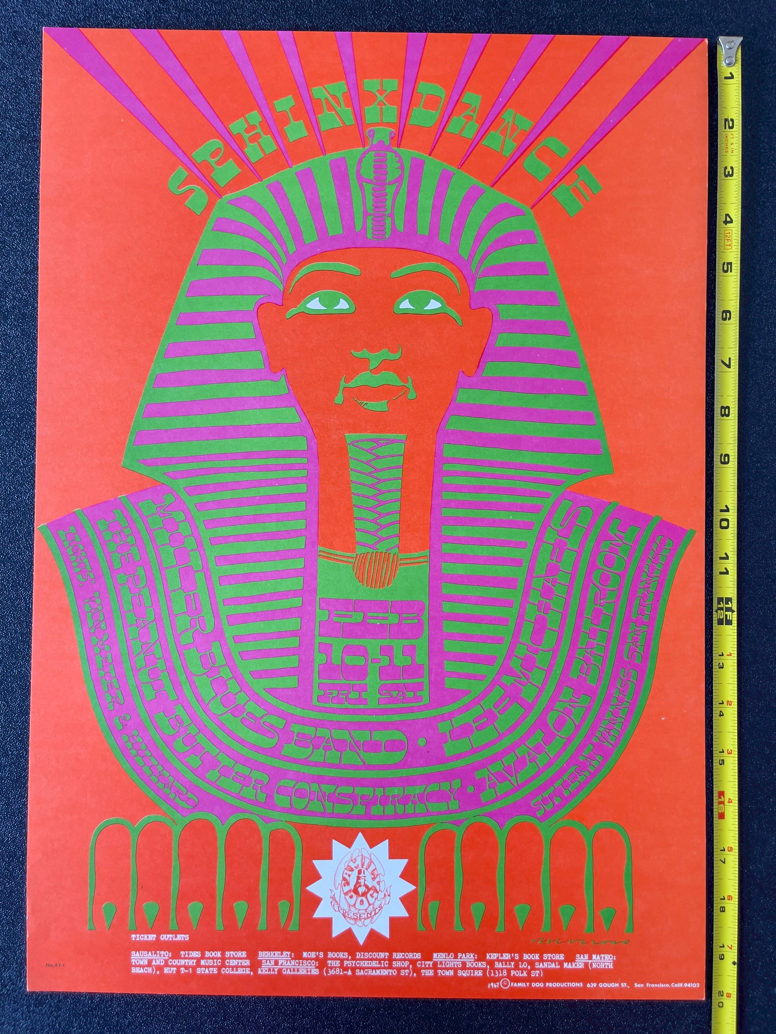 FD47 - The Steve Miller Blues Band - 2ND - 1967 - Victor Moscoso (1 of 1)