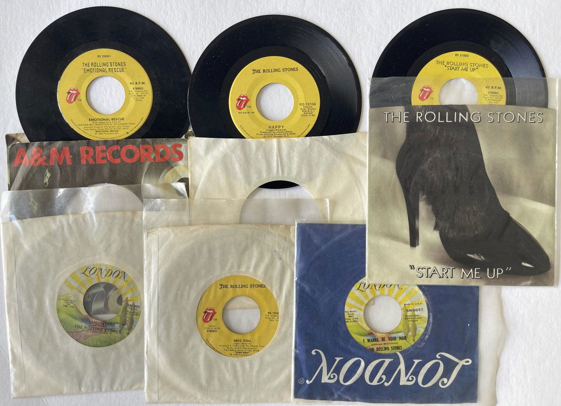ROLLING STONES 45RMP COLLECTION (1 of 1)