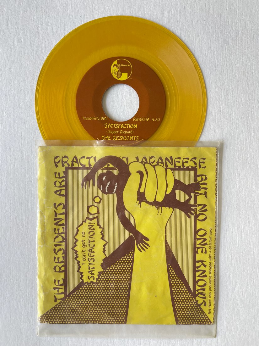 The Residents – Satisfaction - 45RPM ON YELLOW VINYL (1 of 1)