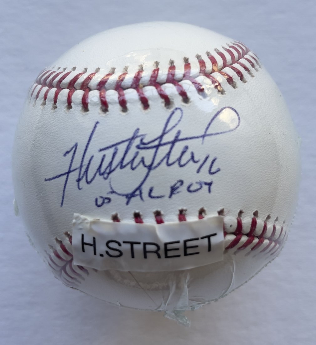 HOUSTON STREET SIGNED BASEBALL (1 of 2)