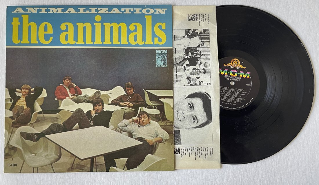 The Animals – Animalization - WITH MISPRINT: The Animals – Animalization MGM Records – E-4384 Vinyl, LP, Album, Mono Track A5 not listed on sleeve. Track A2 listed as "One Monkey Won't Stop The Show" on sleeve, but as "One Monkey Don't Stop 