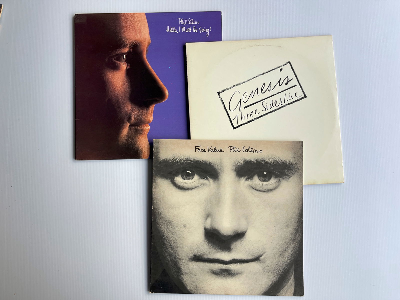 SET OF THREE PHIL COLLINS ALBUMS: SET OF THREE PHIL COLLINS ALBUMS