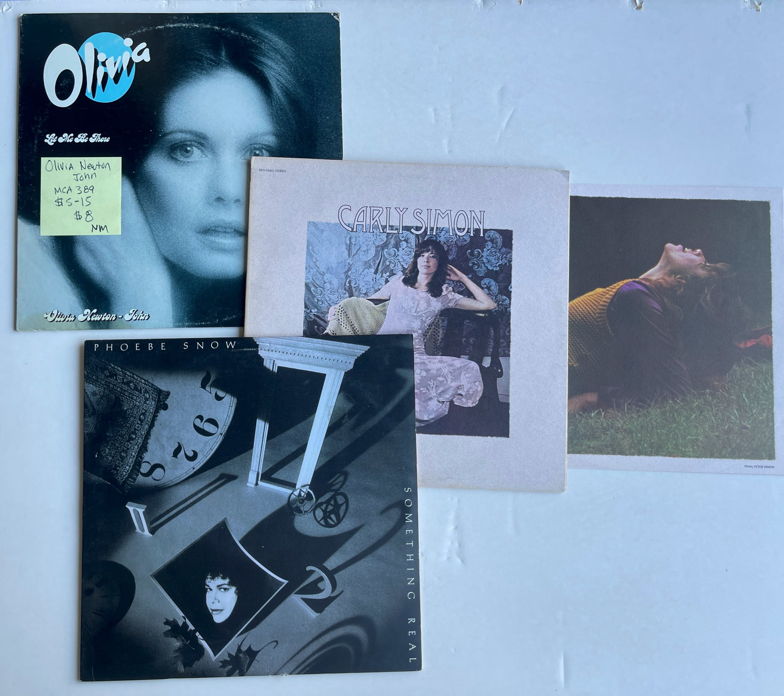 OLIVIA, CARLY, SNOW - SET OF THREE ALBUMS: OLIVIA, CARLY, SNOW - SET OF THREE ALBUMS