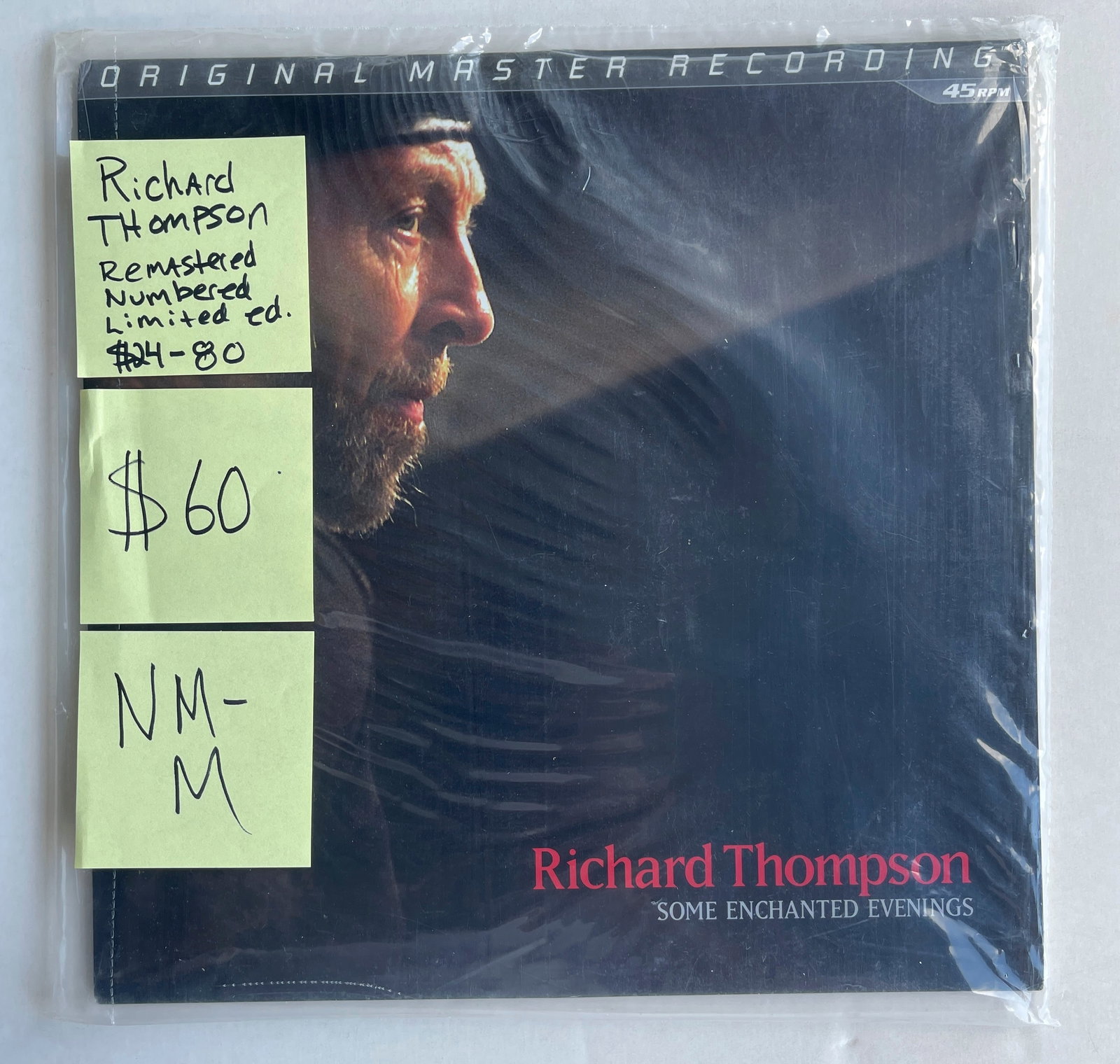 RICHARD THOMPSON - ORIGINAL MASTER RECORDING - SOME ENCHANTED EVENINGS ($60): RICHARD THOMPSON - ORIGINAL MASTER RECORDING - SOME ENCHANTED EVENINGS ($60)
