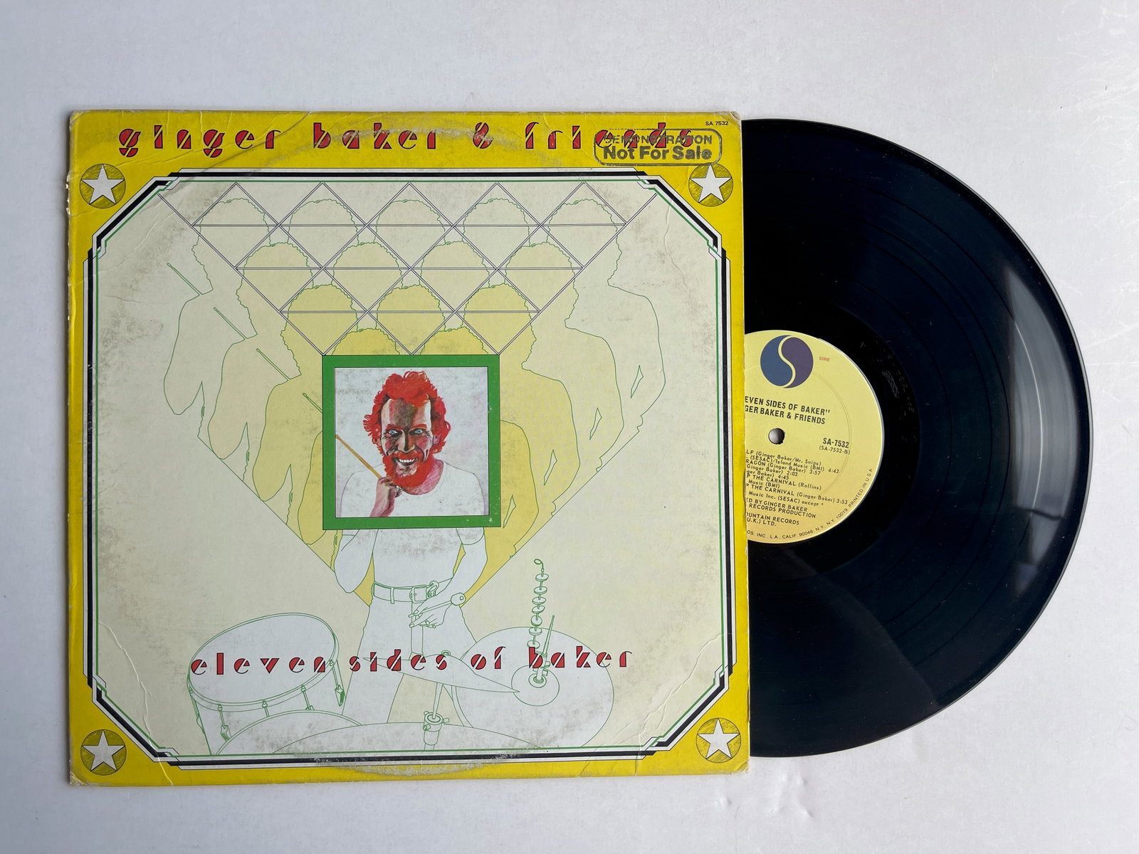 Ginger Baker & Friends - Eleven Sides Of Baker: Ginger Baker & Friends - Eleven Sides Of Baker. ($10 - $40)
