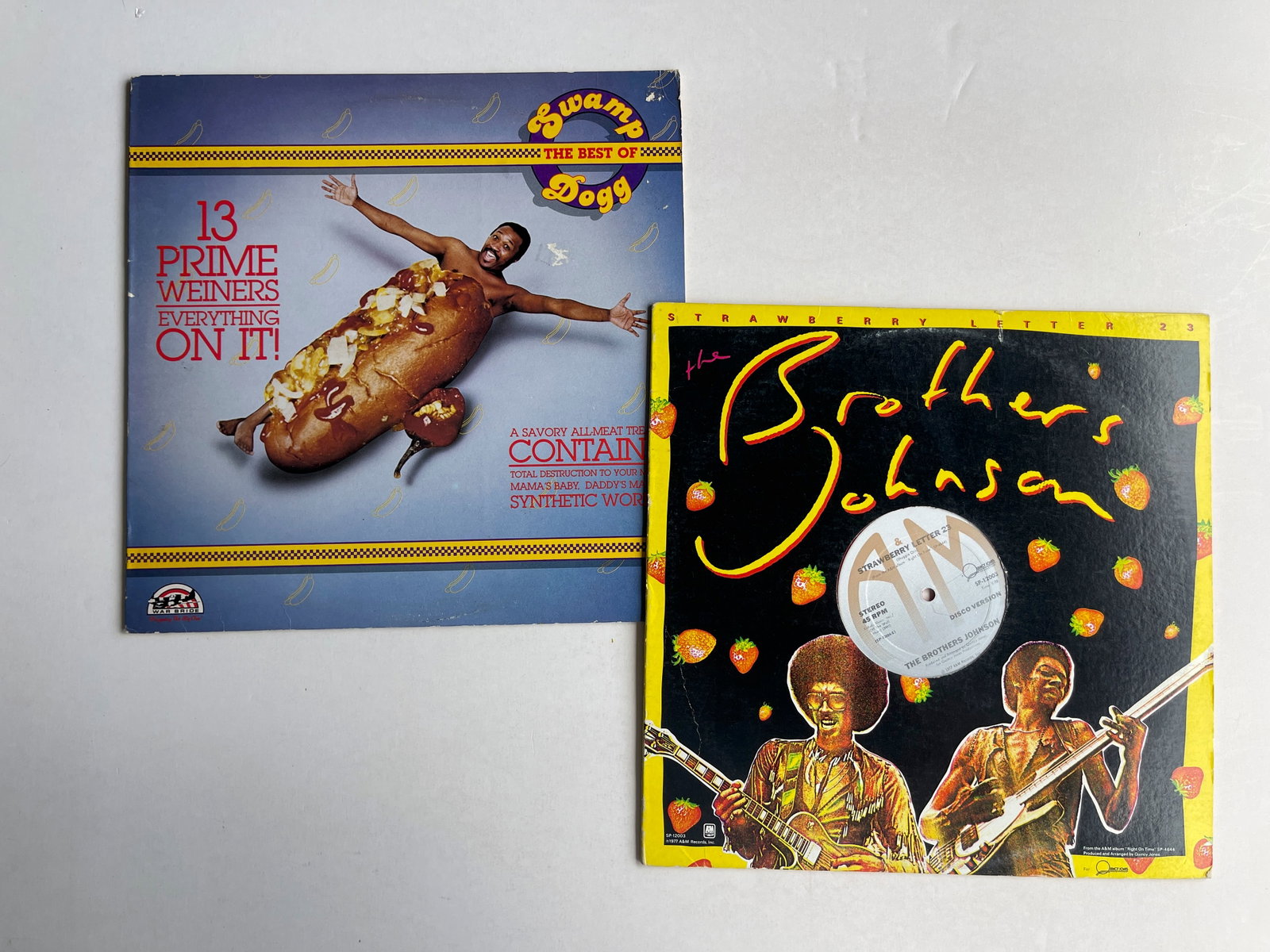BROTHERS JOHNSON AND SWAMP DOGG: Swamp Dogg - The Best Of Swamp Dogg ($25). American soul musician born July 12, 1942 in Portsmouth, Virginia. WITH BROTHERS JOHNSON.