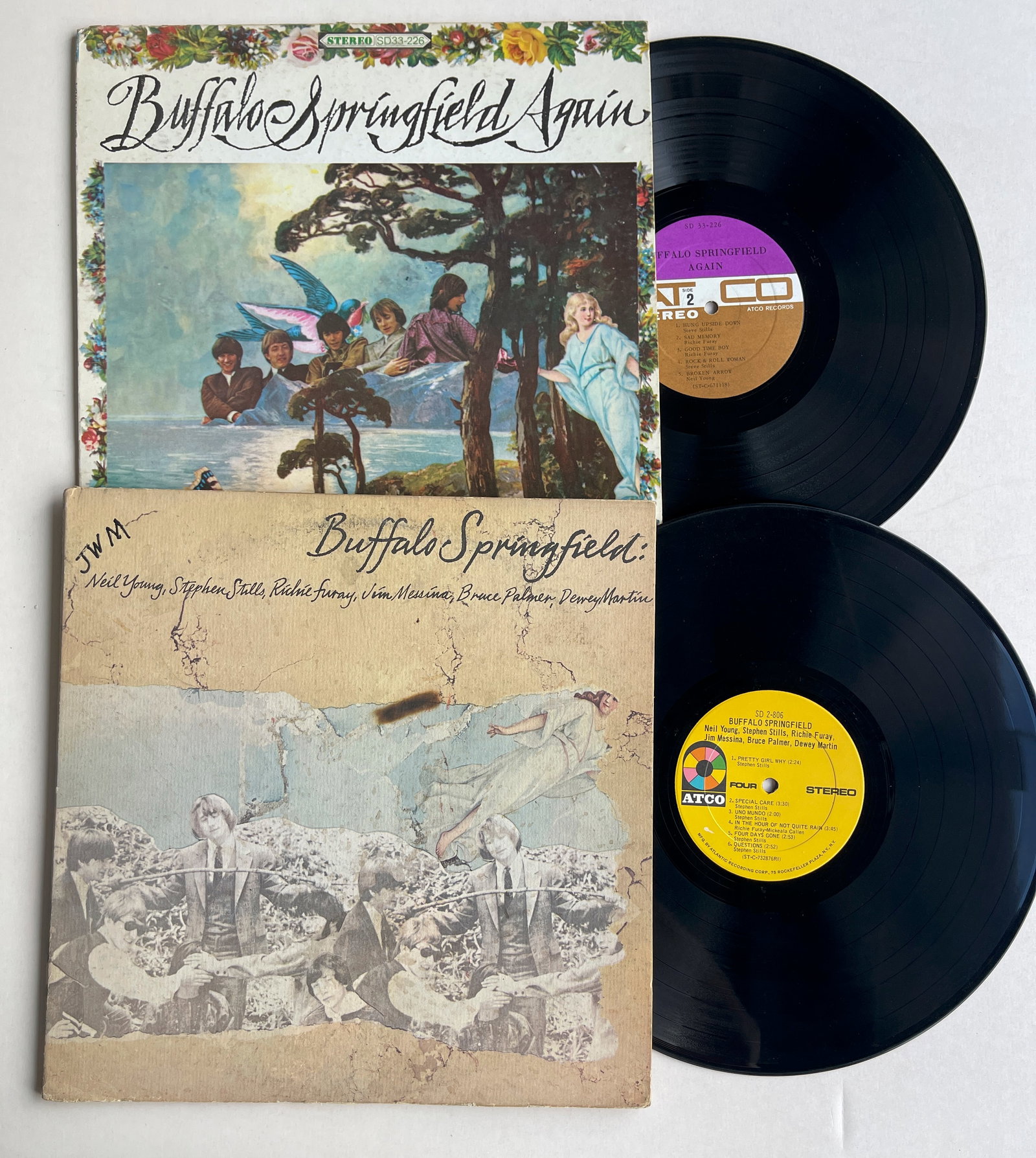 SET OF TWO BUFFALO SPRINGFIELD ALBUMS WITH AGAIN: SET OF TWO BUFFALO SPRINGFIELD ALBUMS WITH AGAIN AND Buffalo Springfield. Atlantic - SD 2-806