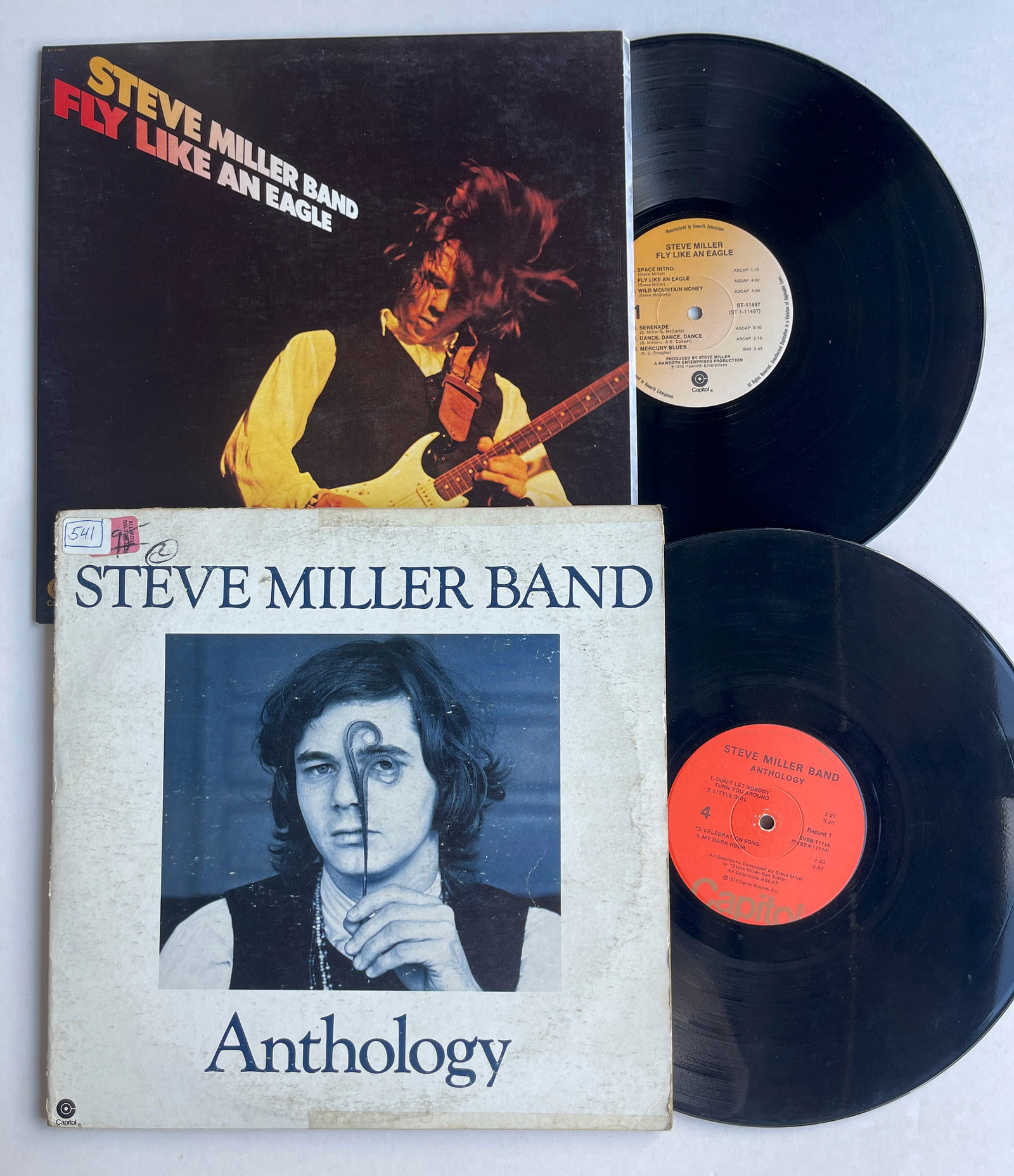 SET OF TWO STEVE MILLER ALBUMS: SET OF TWO STEVE MILLER ALBUMS