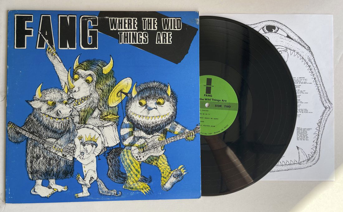 Fang - Where The Wild Things Are - Boner Records – FANG 2: Fang - Where The Wild Things Are - Boner Records – FANG 2