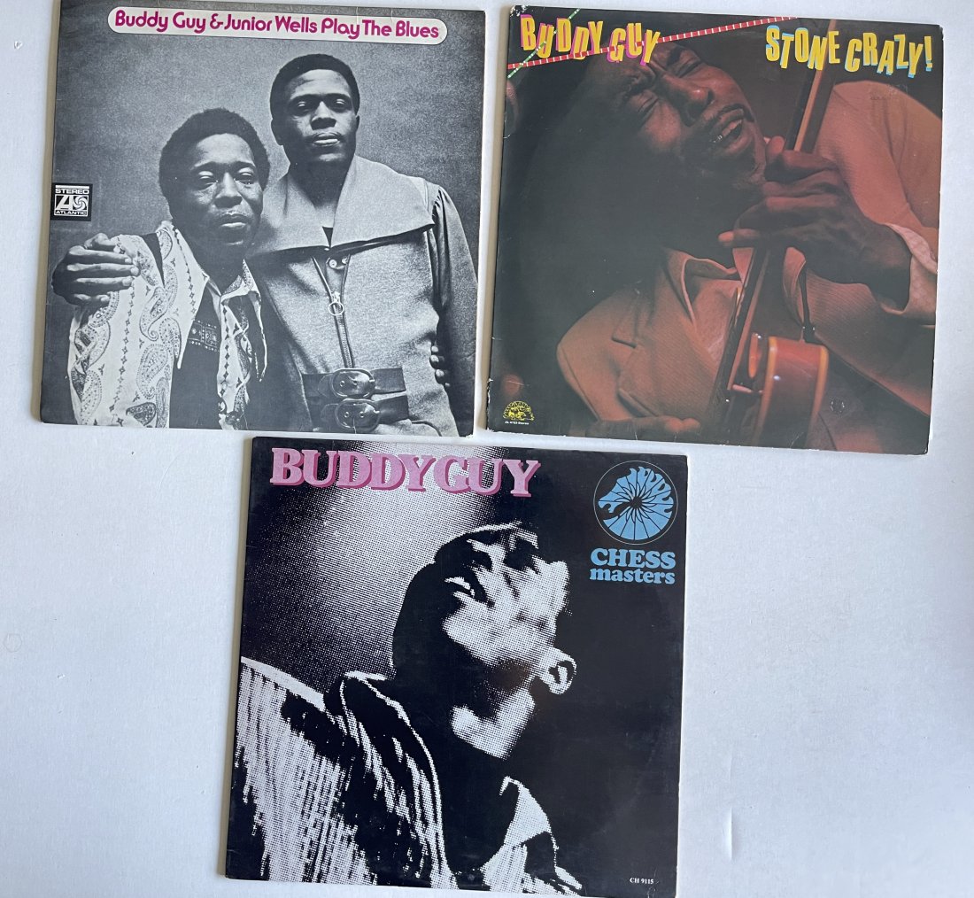 SET OF THREE BUDDY GUY ALBUMS: SET OF THREE BUDDY GUY ALBUMS