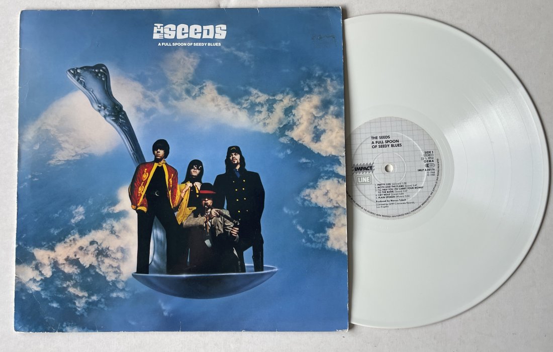 The Seeds – A Full Spoon Of Seedy Blues: The Seeds – A Full Spoon Of Seedy BluesImpact (6) – IMLP 4.00176 ($25) 1960's psychedelic garage rock band from Los Angeles, CA fronted by Sky Saxon, with Daryl Hooper, Rick Andridge, and Jan Sava