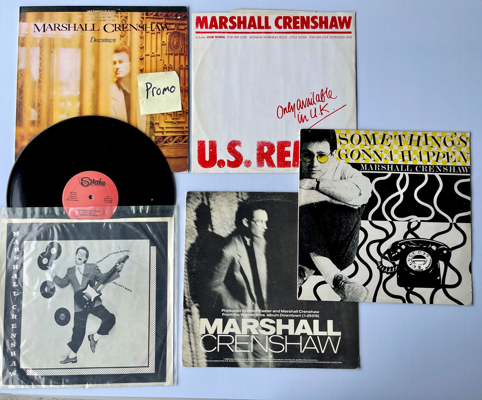 MARSHALL CRENSHAW SET #2 WITH PROMO (1 of 1)