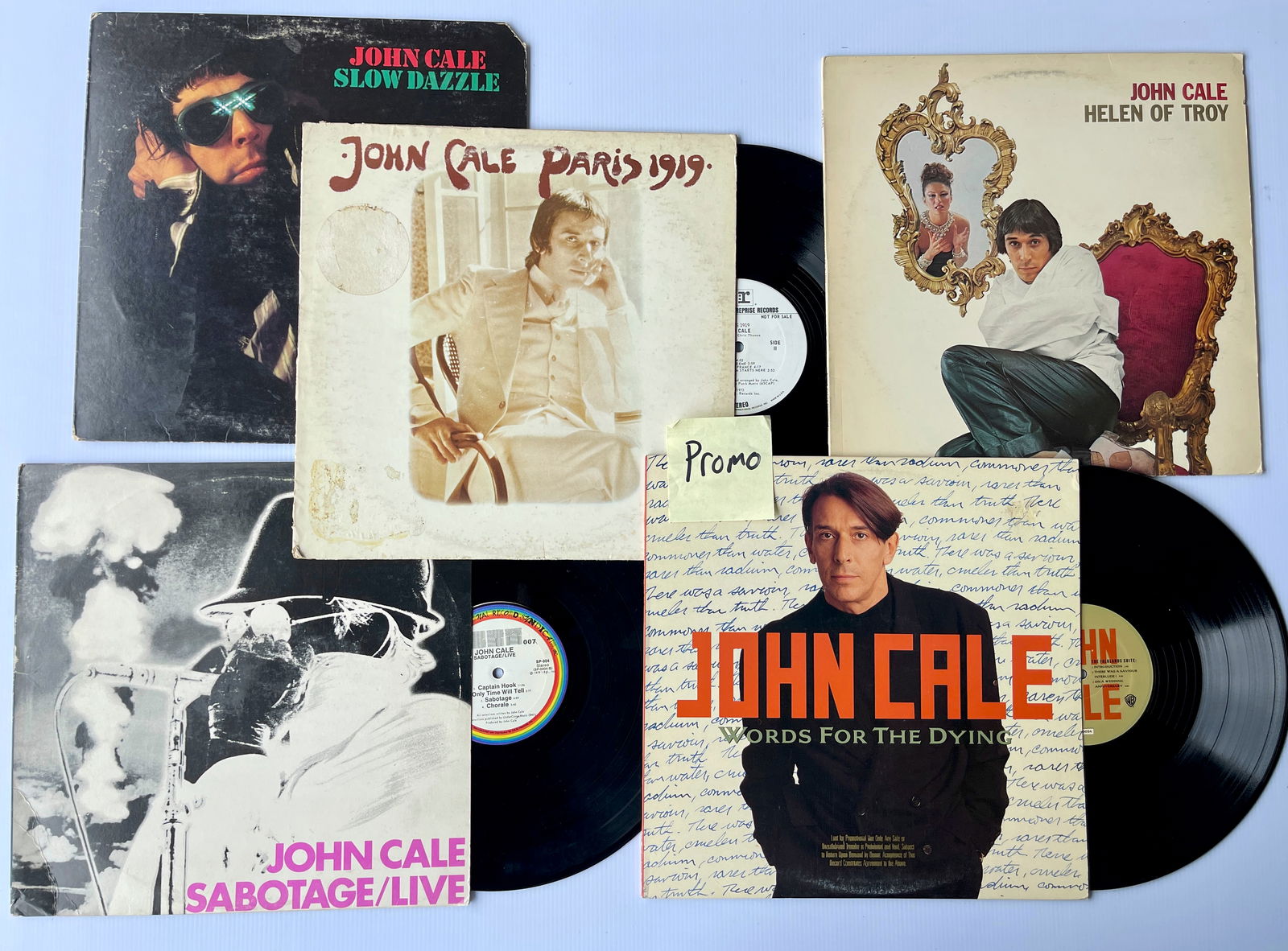 JOHN CALE SET #1 WITH PROMO (1 of 1)