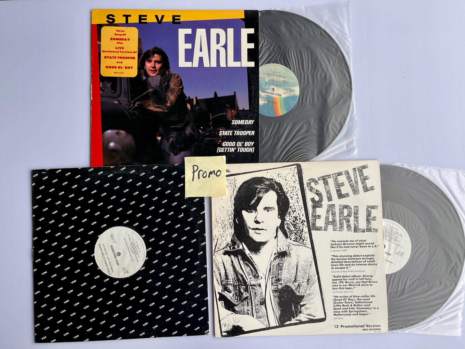STEVE EARLE WITH PROMO: STEVE EARLE WITH PROMO