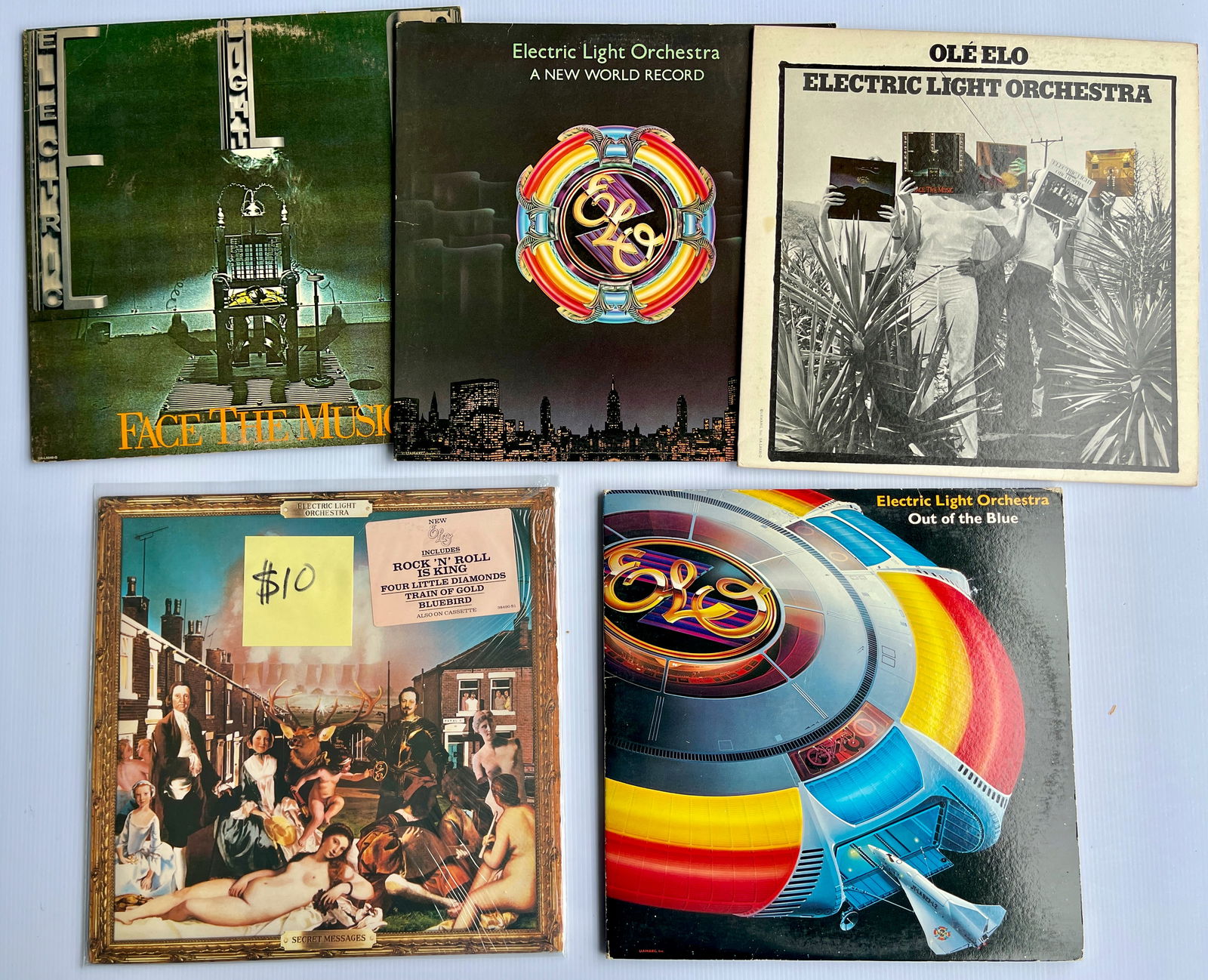 ELECTRIC LIGHT ORCHESTRA ELO SET #1 (1 of 1)