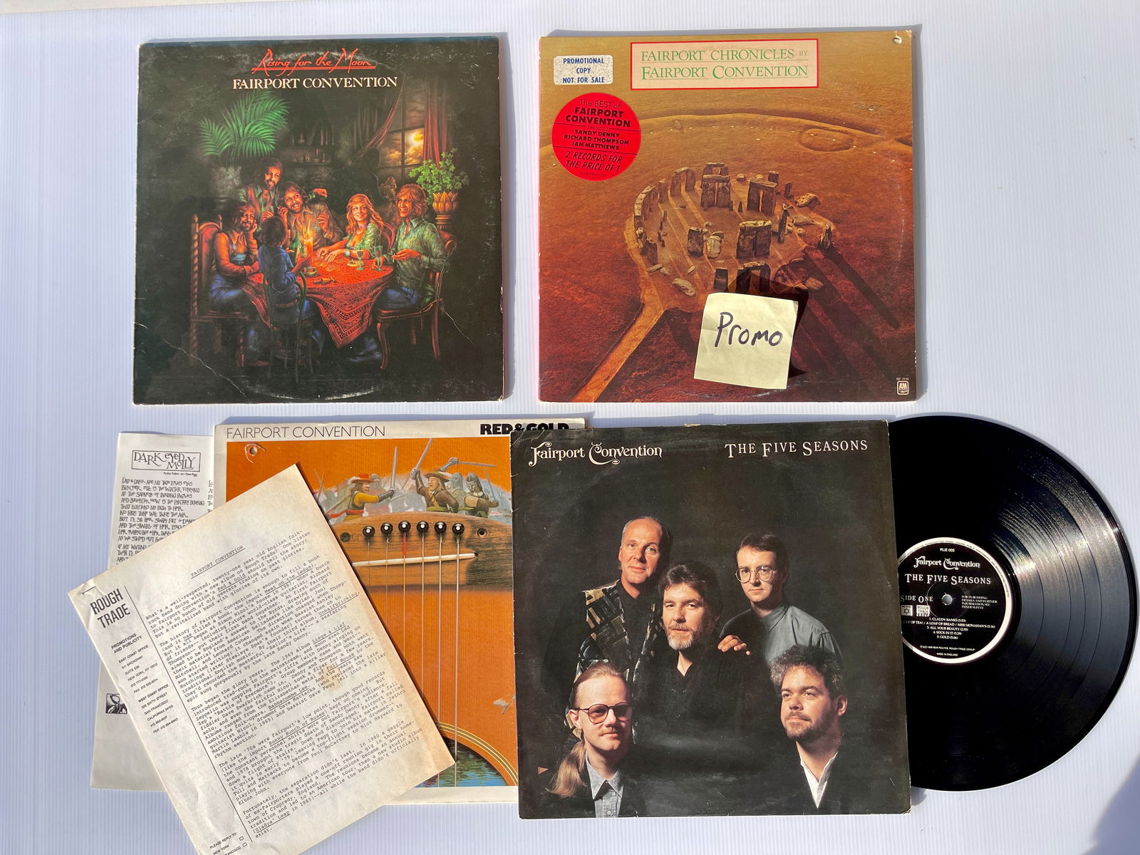 FAIRPORT CONVENTION SET #1 WITH PROMO AND INSERT (1 of 1)
