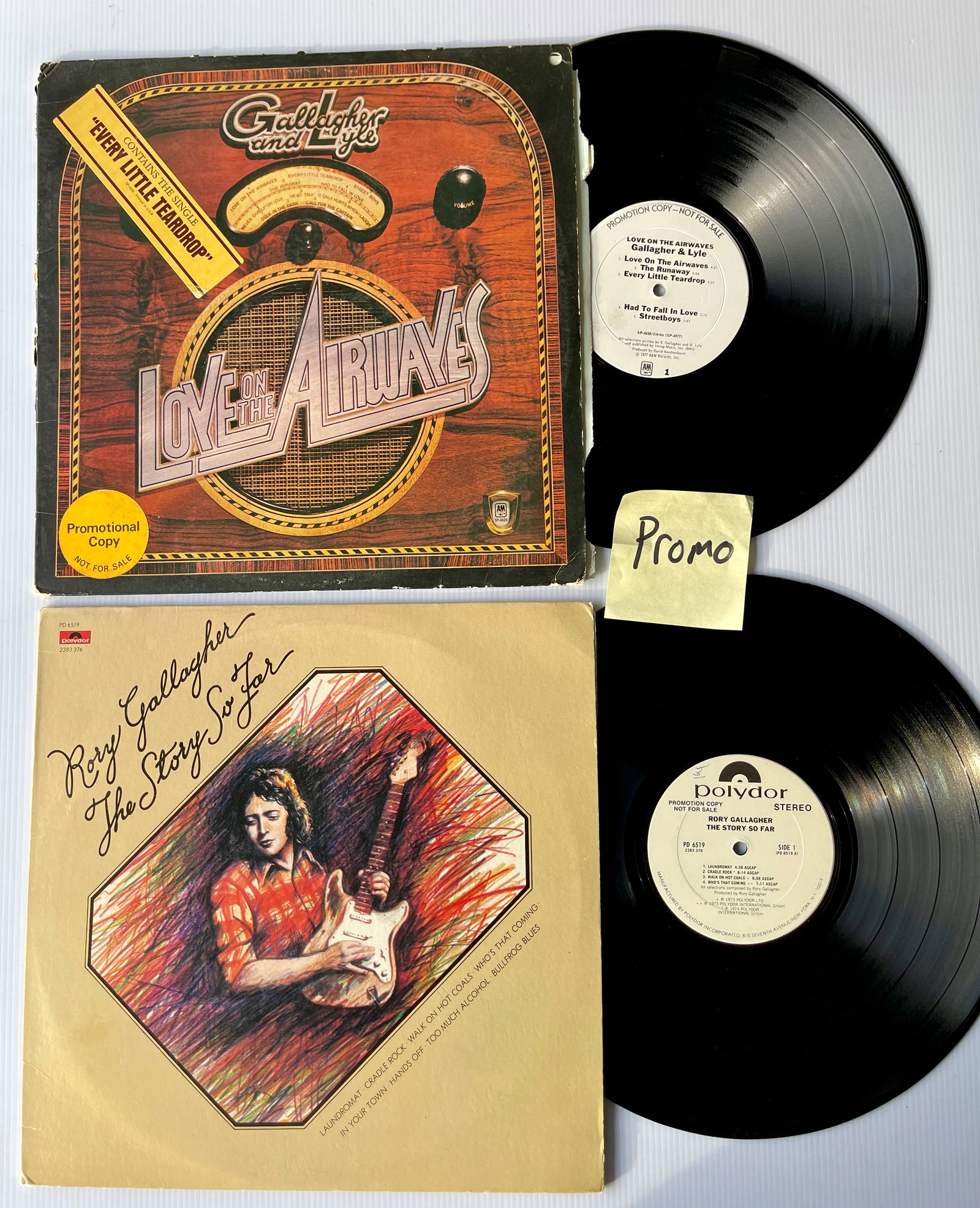 RORY GALLAGHER SET #3 WITH PROMO (1 of 1)