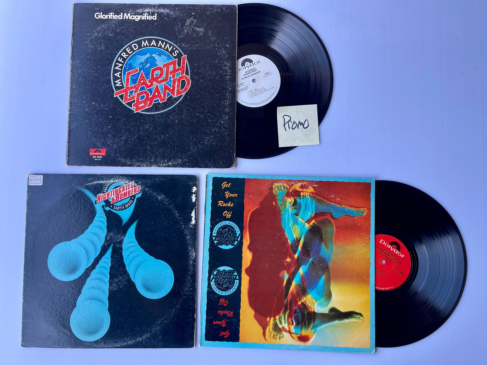 MANFRED MANN’S EARTH BAND WITH PROMO: MANFRED MANN’S EARTH BAND WITH PROMO